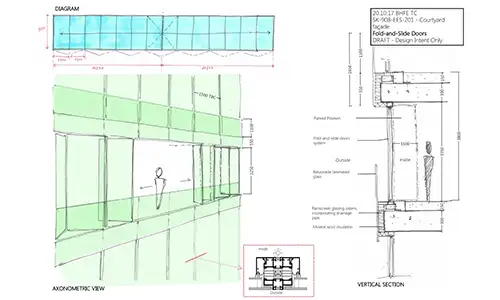 Facades Structures Design Calculations and Detail drawings